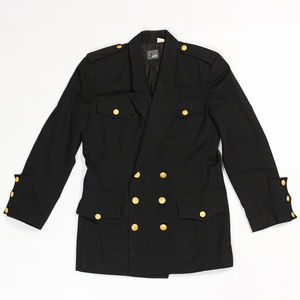Nautical oversized boxy blazer